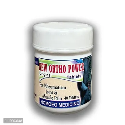 Ayurvedic New Ortho Power Tablet for joint relief (1 x 40 tablets)