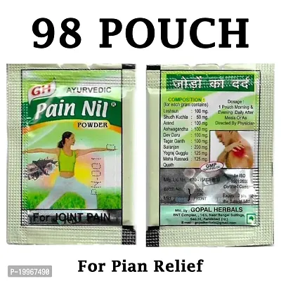 98 Pouches Gopal Herbals Pain Nil Powder Joint Pain