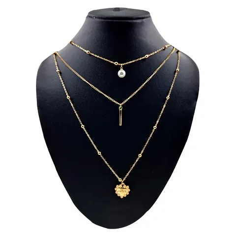 Trending Stylish Layered Necklace For Womens