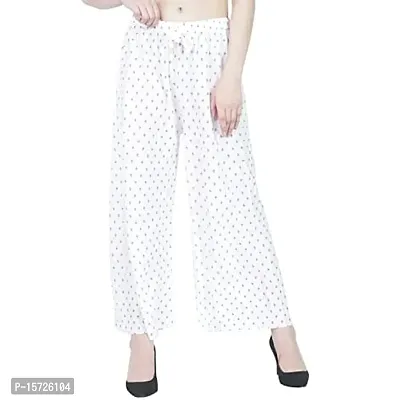 Trendy Fashion Women Poly Cotton Pant Palazzo