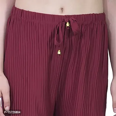 Trendy Fashion Women Poly Cotton Pant Palazzo-thumb3