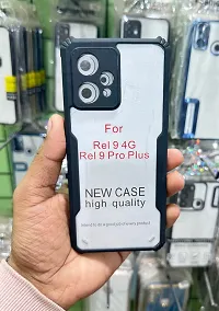 Polycarbonate Shock Proof Clear Protective TRANSPARENT EAGLE Back Case For Realme 9 4G-thumb3