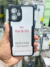 Polycarbonate Shock Proof Clear Protective TRANSPARENT EAGLE Back Case For Realme 9I 5G-thumb3