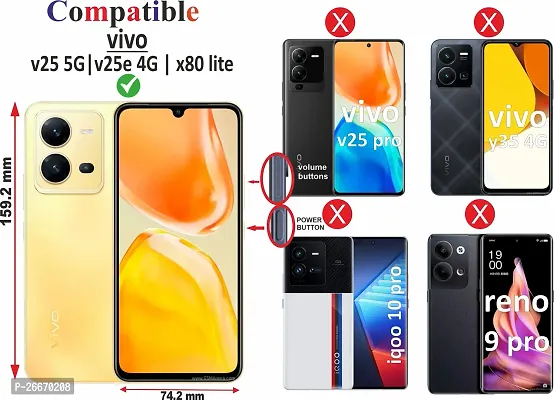 A+ EAGLE BACK COVER FOR VIVO V25 5G | V25E 4G | X80 LITE-thumb5