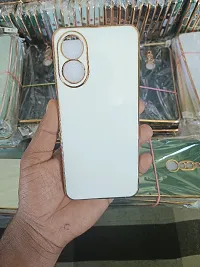 A+ 6D CHROME COVER FOR OPPO A17 WHITE-thumb1