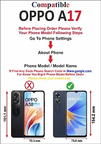 A+ 6D CHROME COVER FOR OPPO A17 BLACK-thumb2