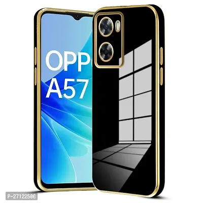 A+ 6D CHROME COVER FOR OPPO A57 BLACK-thumb0