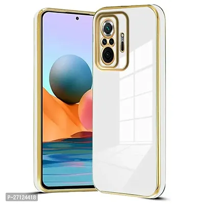 A+ 6D Chorme Cover For Redmi Note 10 Pro Max White-thumb0