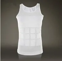 Bstar Slimming Tummy Tucker Lift Body Shaper Vest/Men's Undershirt Vest X Large Size White-thumb2