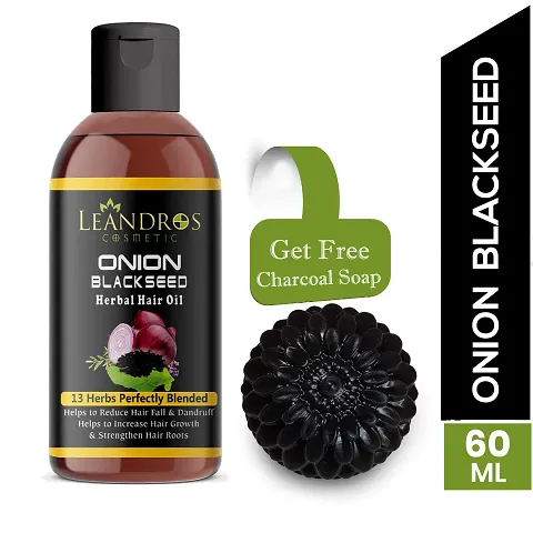 Best Of Leandro's Hair Oil With Free Charcoal Soap