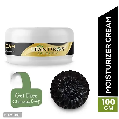 Skin Renewal Daily Moisturizing Cream ,Body Moisturizer Cream with free charcoal soapnbsp;nbsp;(100 g)-thumb0