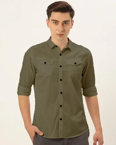 Hot Selling Cotton Long Sleeves Casual Shirt 