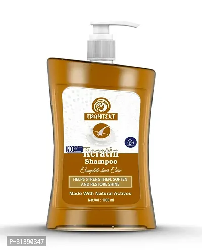 TRAYTEXT  Keratin Shampoo Controls Dandruff   (1000ml)