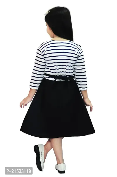 A K DEZINES Cute Stylish Girls Frocks  Dresses Black-thumb3