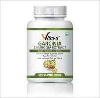 Vltava Garcinia Cambogia Extract Capsules Fat Burner and Weight Loss Products for Men and Women - 60 Capsules-thumb2