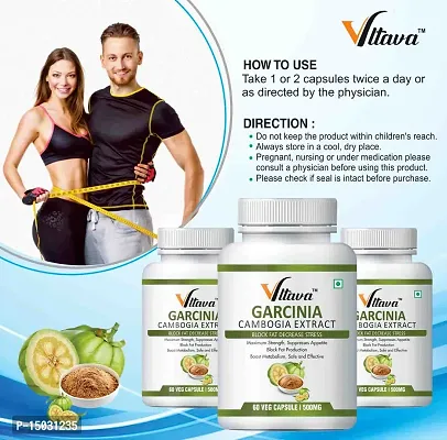 Vltava Garcinia cambogia 60 (Capsules) appite suppressant and weight loss for men  women with natural garcinia cambogia extract