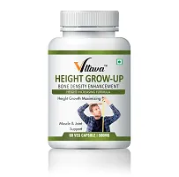 VLTAVA Height GROW-UP Herbal Capsule Body Growth Height Increasing Booster 100%   Ayurvedic Capsule For Boys and Girls-thumb2