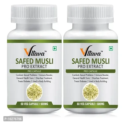 VLTAVA Safed Musli Extract for Strength, Immunity  Stamina-thumb3