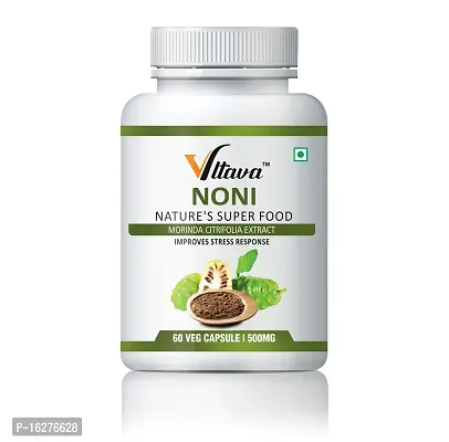 Noni Ayurvedic Capsules | Body Detoxifier Mind Power Booster For Men And Women-thumb2