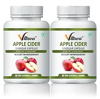 Apple Cider Vinegar 500mg Supplement for Weight Loss Management,Boost Energy | Improves   Cholesterol Levels  Supports Digestive Health-thumb2