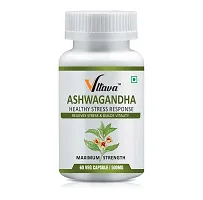 Ashwagandha Extract (500 mg),Improves Muscles Strength, Energy and Immunity Booster, 60   Ashwagandha Capsules-thumb1