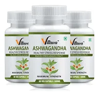 Ashwagandha 500Mg | Boost Energy, Strength, Stamina | Helps Anxiety  Stress Relief For   Men  Women-thumb1