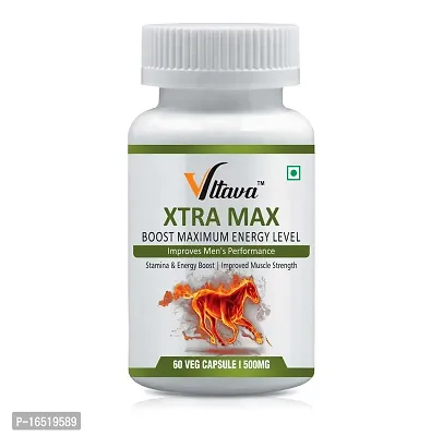 Xtra Max Ayurvedic Capsules For Maximum Strength,Power  Stamina-thumb2