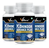 VLTAVA KOHINOOR ADVANCE PLUS Sexual Capsules For Men Long Time Sex Power  Stamina 100%   Ayurvedic-thumb2