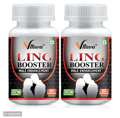 VLTAVA Ling Booster Sexual Capsules For Men Long Time Sex Power  Stamina 100% Ayurvedic-thumb3