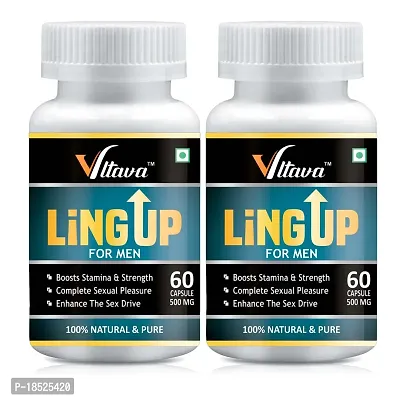 VLTAVA LING UP Capsule Strength Stamina Power Performance Energy Vigour Vitality Booster for Men Sudh Shilajeet, Ashwagandha, Safed Musli.-thumb2