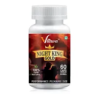 VLTAVA NIGHT KING GOLD Herbal Capsules For Men Wellness, Supports Sexual Energy/Boost Your   Sexual Power 100% Ayurvedic-thumb1