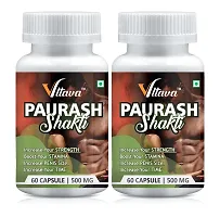 VLTAVA PAURASH SHAKTI Power Capsules for Men | Helps Restore Stamina And Vitality,Supports Energy-thumb1