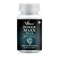 VLTAVA POWER MAX PLUS Capsule Strength Stamina Power Performance Energy Vigour Vitality Booster for Men Sudh Shilajeet, Ashwagandha, Safed Musli Boost Your Sexual Power 100% Ayurvedic-thumb1