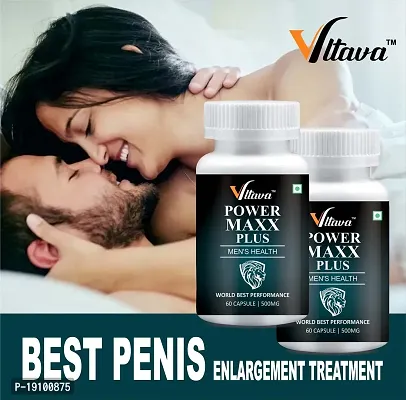 VLTAVA POWER MAX PLUS Capsule For Men's Immunity, Power  Sexual Health (Pack of 2)-thumb0