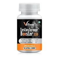 VLTAVA Testosterone Booster Increased Sexual Confidence | Boost Stamina  Strength (60   Capsules)-thumb1