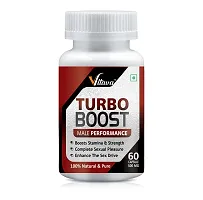 VLTAVA TURBO BOOST Capsule|Men's Performance, Extra time Stamina|Improves Vitality    Strength | Boosts Energy|(Pack of 1)-thumb1