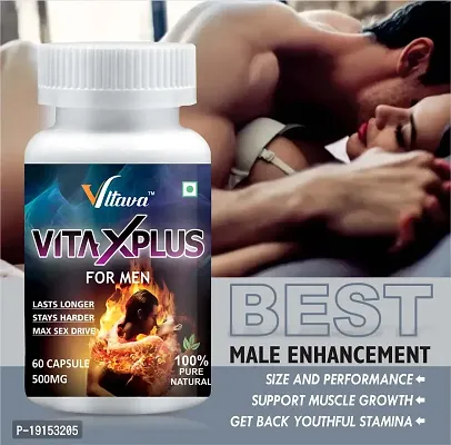 VLTAVA VITA X PLUS Capsule Helps to Improve vitality, vigor  men's Performance  (60   Capsules)