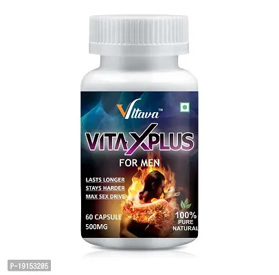 VLTAVA VITA X PLUS Capsule Helps to Improve vitality, vigor  men's Performance  (60   Capsules)-thumb2