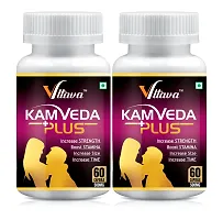 VLTAVA KAMVEDA PLUS Capsule For Performance Stamina Pleasure Size Immunity Booster For Men-thumb2