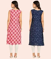 Fancy American Crepe Kurtis for Women Pack Of 2-thumb4