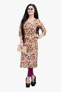 Stylish Crepe Printed Kurti For Women-thumb4