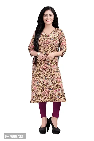 New Ethnic 4 You Women's Crepe A-Line Kurta