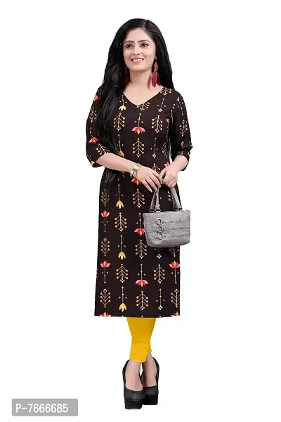 New Ethnic 4 You Women's Crepe Kurta-thumb5