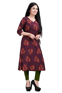 New Ethnic 4 You Women's Crepe A-Line Kurta-thumb2