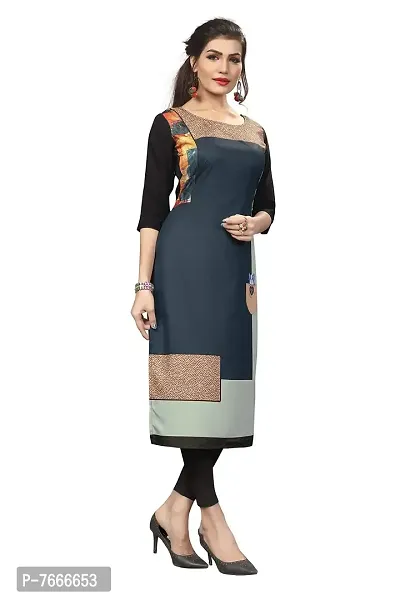 New Ethnic 4 You Women's Crepe Kurta-thumb3