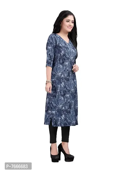 New Ethnic 4 You Women's Crepe Kurta-thumb3