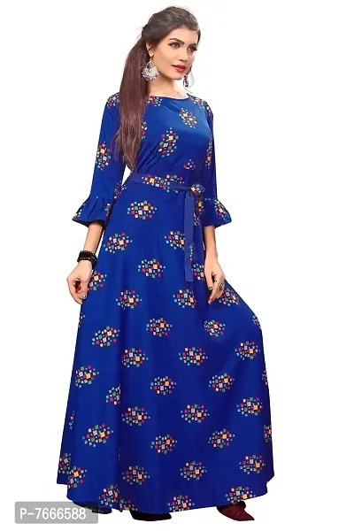 New Ethnic 4 You Women's Anarkali Maxi Gown-thumb2