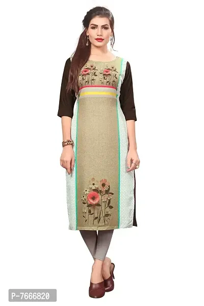 New Ethnic 4 You Women's Crepe Kurta-thumb0