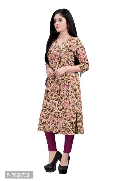 New Ethnic 4 You Women's Crepe A-Line Kurta-thumb4