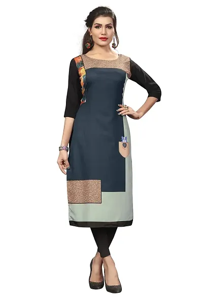 New Ethnic 4 You Women's Crepe Kurta